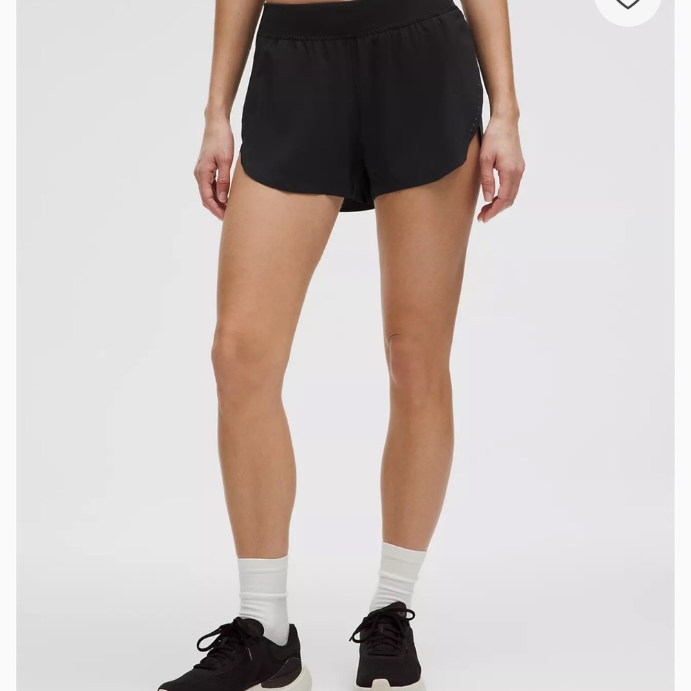 lululemon athletica Black Athletic Shorts